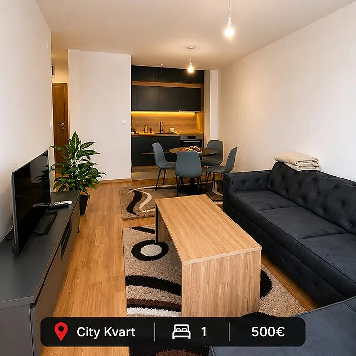 Jednosoban stan za izdavanje - City kvart, Podgorica